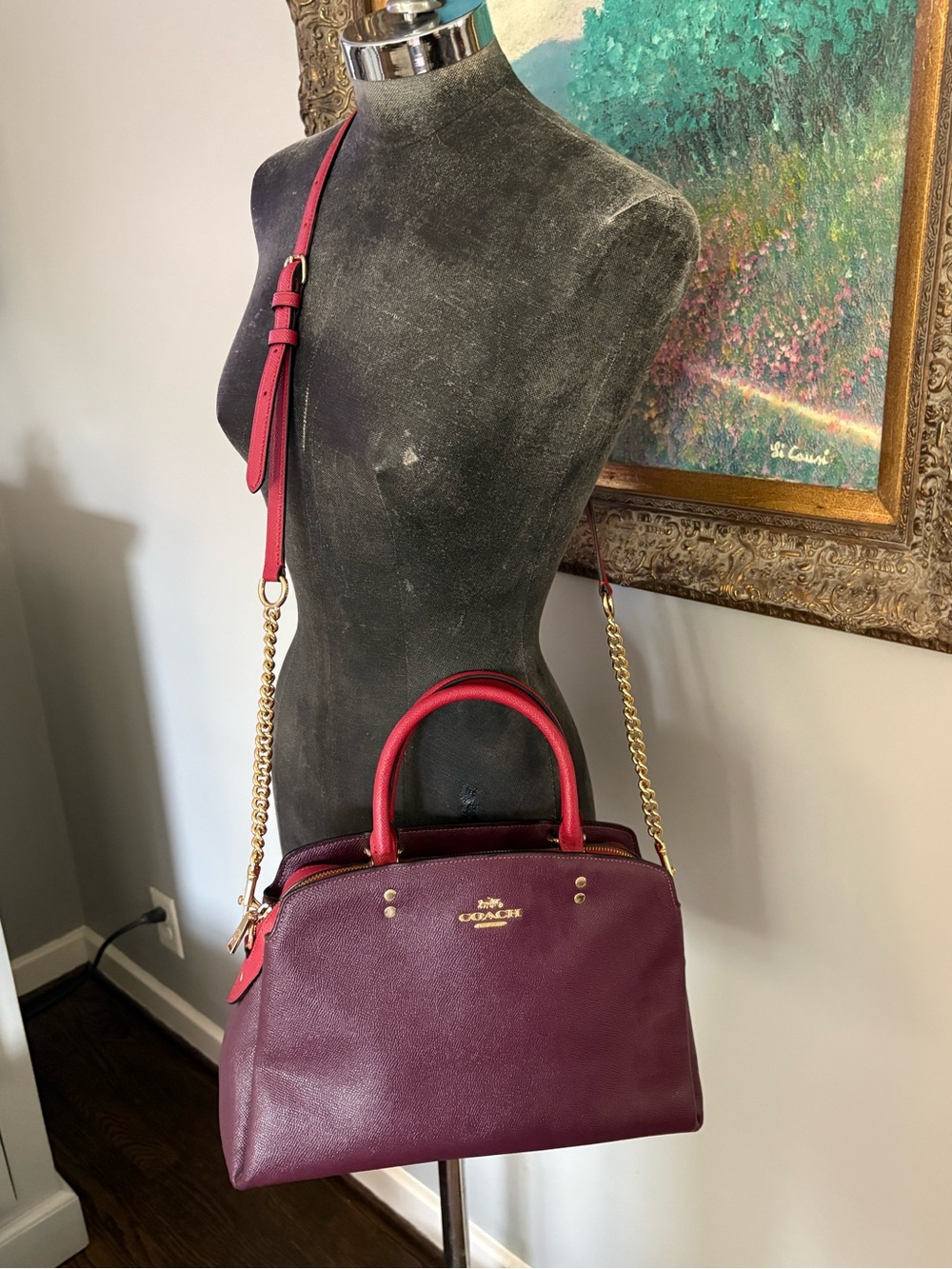 Coach Lillie Carryall Satchel in Colorblock